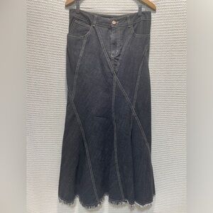 Laundry by Shelli Segal Black Maxi Skirt